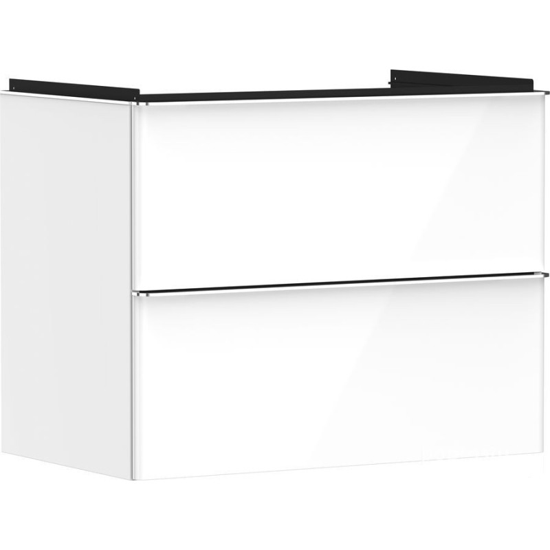 Szafka pod umywalkę 780/475 biały wysoki połysk Xelu Q Hansgrohe (54027000)