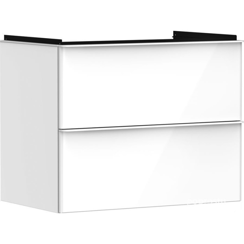 Szafka pod umywalkę 780/475 biały wysoki połysk Xelu Q Hansgrohe (54027700)