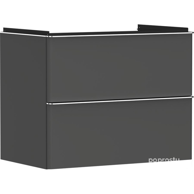 Szafka pod umywalkę 780/475 szary diament matowy Xelu Q Hansgrohe (54028000)