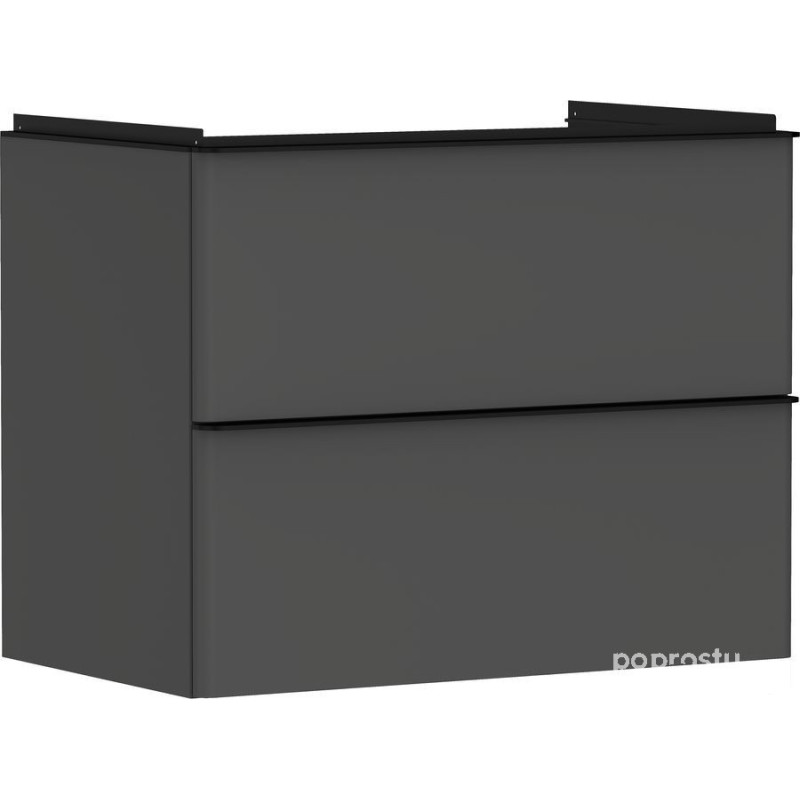 Szafka pod umywalkę 780/475 szary diament matowy Xelu Q Hansgrohe (54028670)