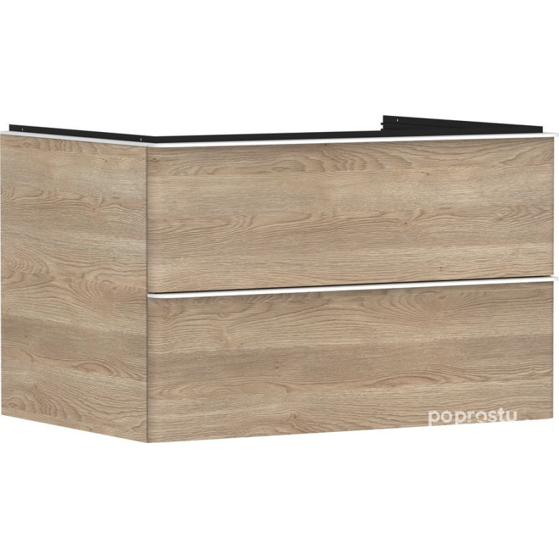 Szafka pod umywalkę 780/550 dąb Xelu Q Hansgrohe (54076700)