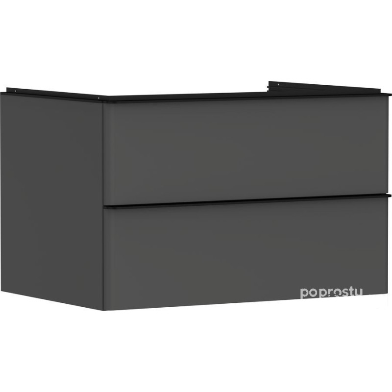 Szafka pod umywalkę 780/550 szary diament matowy Xelu Q Hansgrohe (54075670)