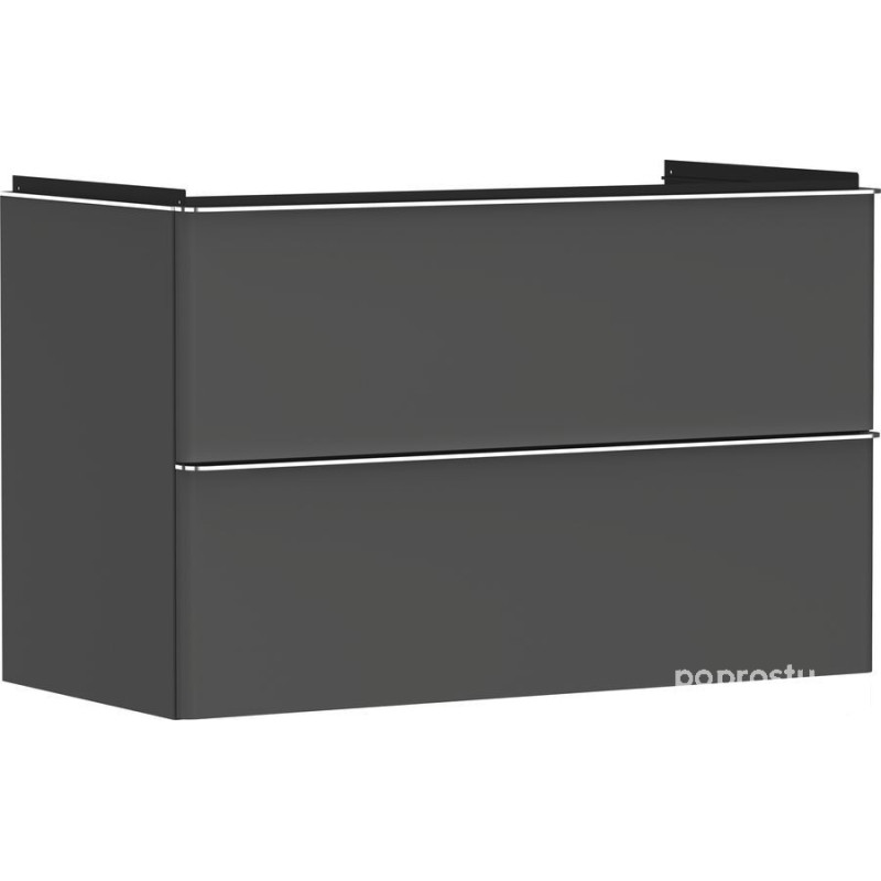 Szafka pod umywalkę 980/475 szary diament matowy Xelu Q Hansgrohe (54032000)