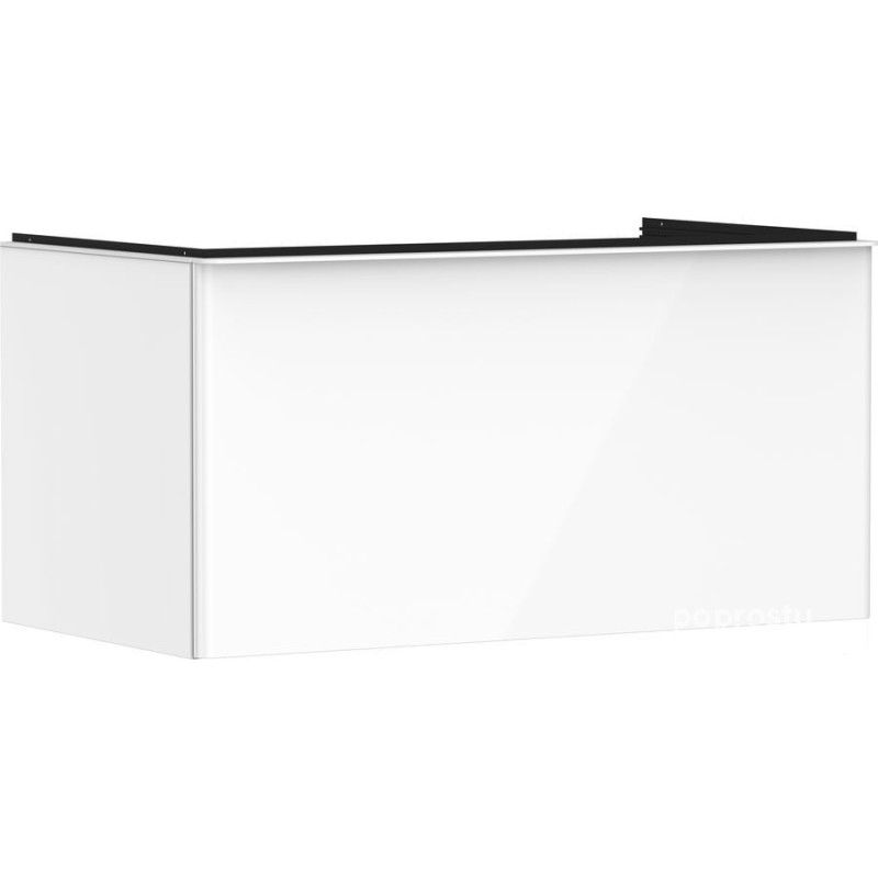 Szafka pod umywalkę 980/550 biały wysoki połysk Xelu Q Hansgrohe (54058700)
