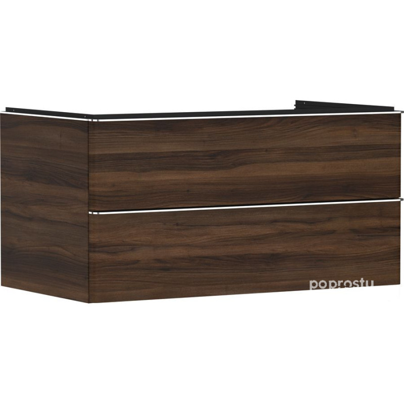 Szafka pod umywalkę 980/550 ciemny orzech Xelu Q Hansgrohe (54081000)