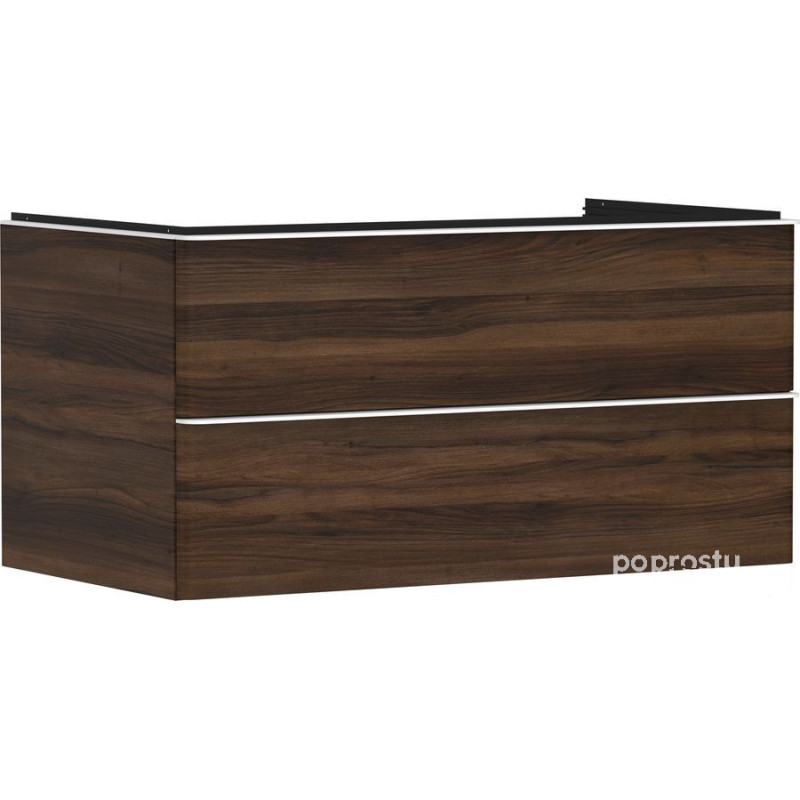Szafka pod umywalkę 980/550 ciemny orzech Xelu Q Hansgrohe (54081700)