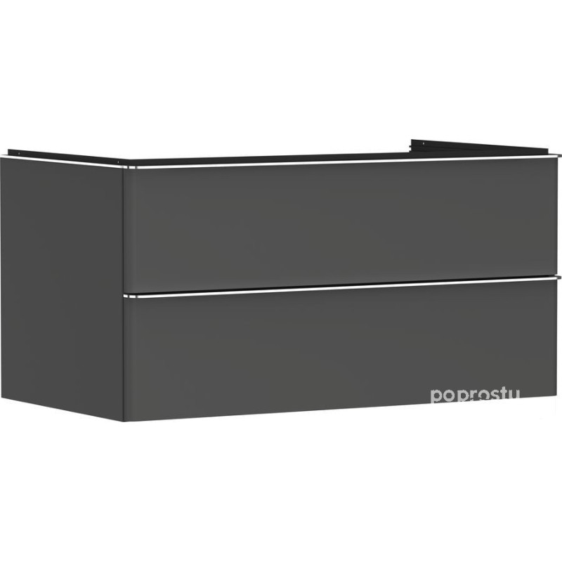 Szafka pod umywalkę 980/550 szary diament matowy Xelu Q Hansgrohe (54079000)