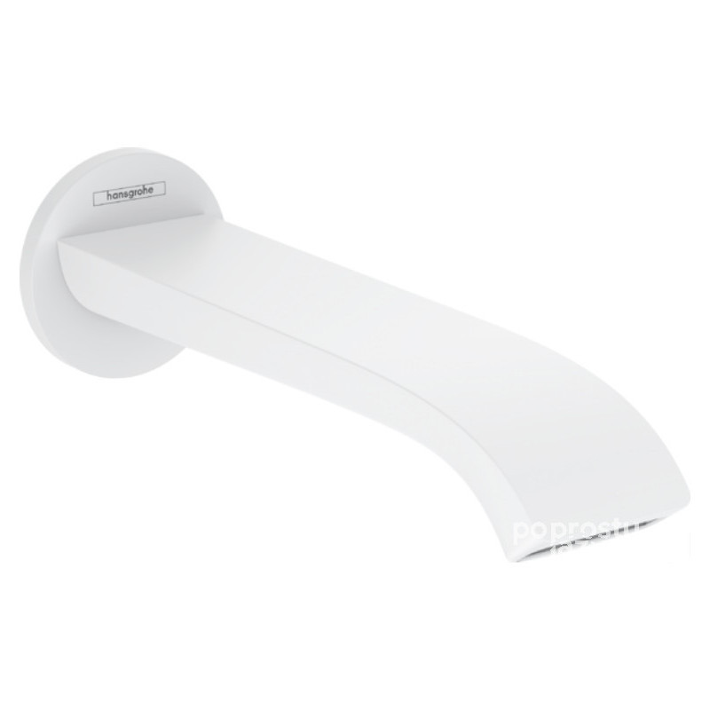 Wylewka wannowa Biały Matowy Vivenis hansgrohe (75410700)