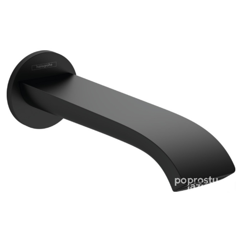 Wylewka wannowa Czarny Matowy Vivenis hansgrohe (75410670)