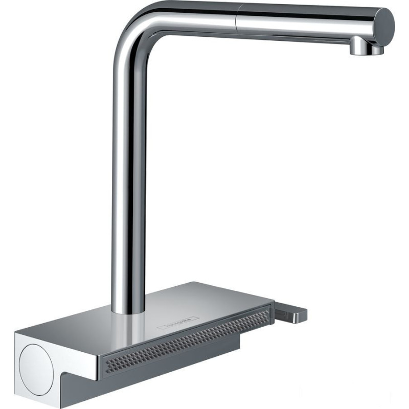 Bateria kuchenna Select z wyciąganą wylewką 2jet Aquno Select M81 chrom Hansgrohe (73830000)