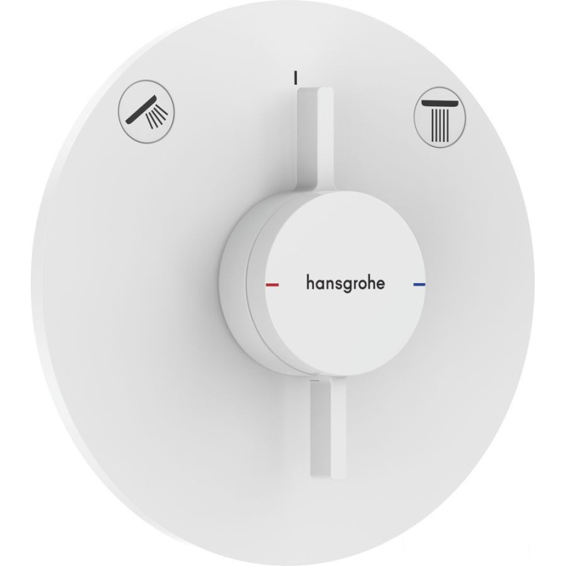 Bateria podtynkowa DuoTurn biały mat Hansgrohe (75418700)