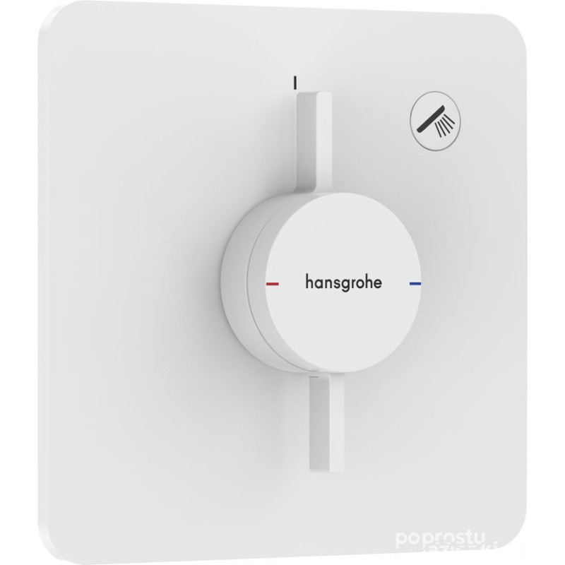 Bateria podtynkowa DuoTurn biały mat Hansgrohe (75614700)