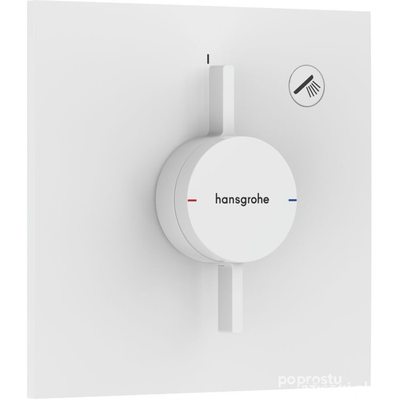 Bateria podtynkowa DuoTurn biały mat Hansgrohe (75617700)