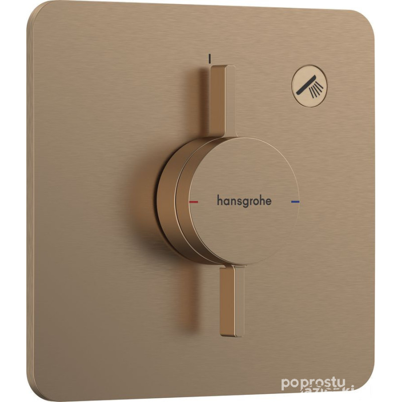 Bateria podtynkowa DuoTurn brąz szczotkowany Hansgrohe (75614140)
