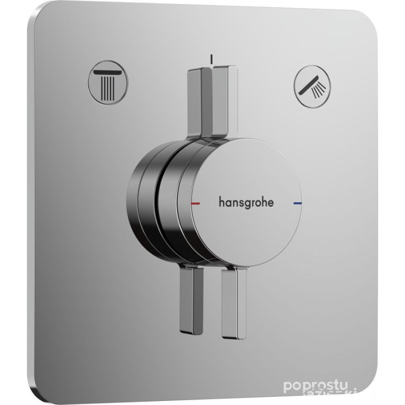 Bateria podtynkowa DuoTurn chrom Hansgrohe (75414000)