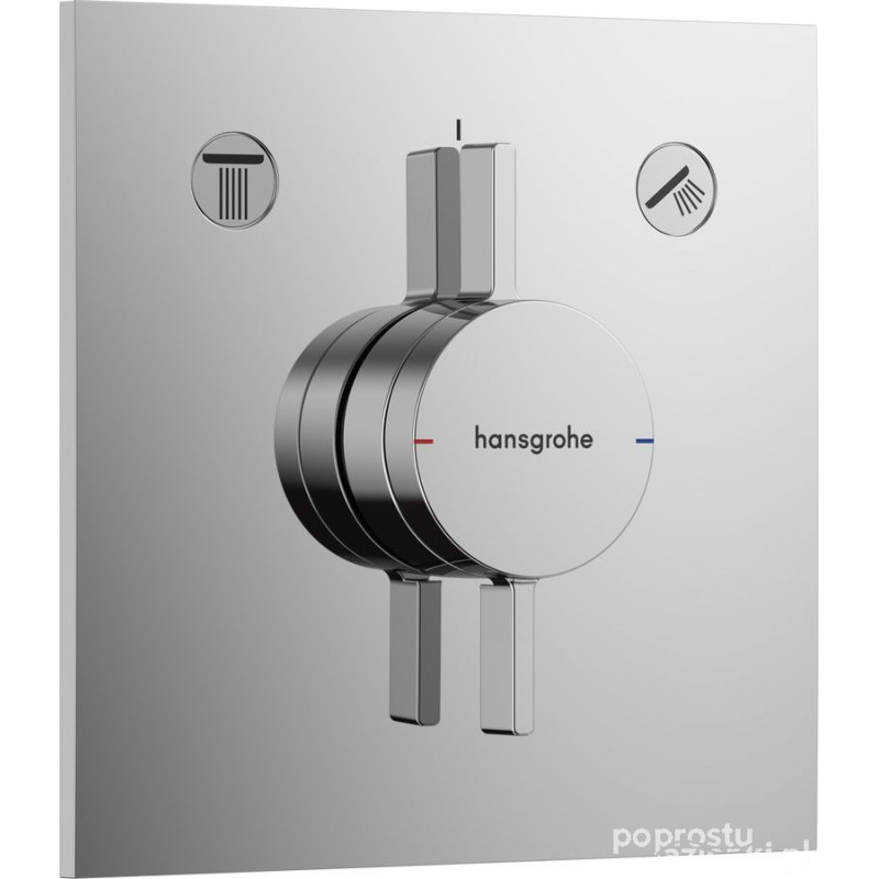 Bateria podtynkowa DuoTurn chrom Hansgrohe (75417000)