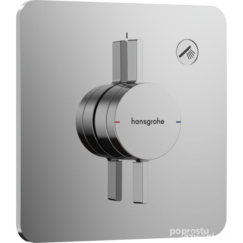 Bateria podtynkowa DuoTurn chrom Hansgrohe (75614000)