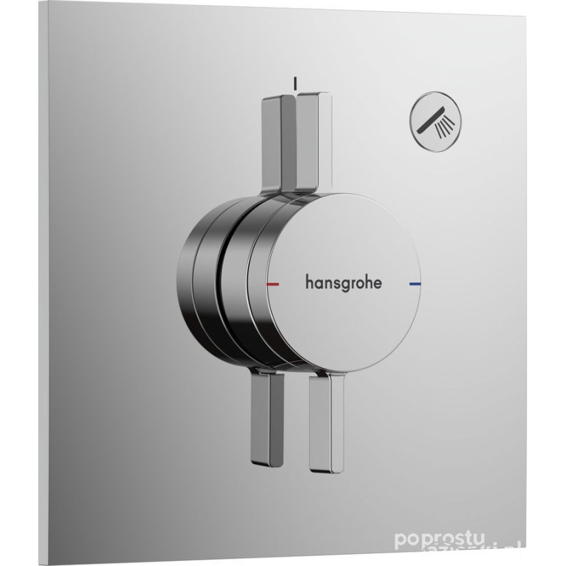 Bateria podtynkowa DuoTurn chrom Hansgrohe (75617000)
