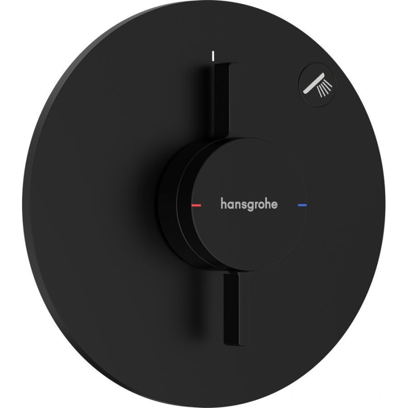 Bateria podtynkowa DuoTurn czarny mat Hansgrohe (75618670)