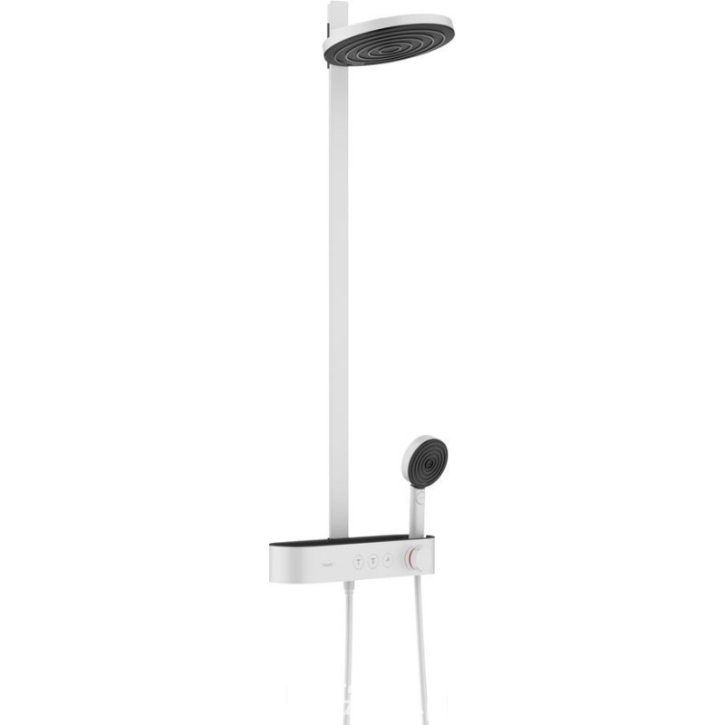 Bateria prysznicowa termostatyczna 260 Select 2jet ShowerTablet Select biały mat Hansgrohe (24240700)