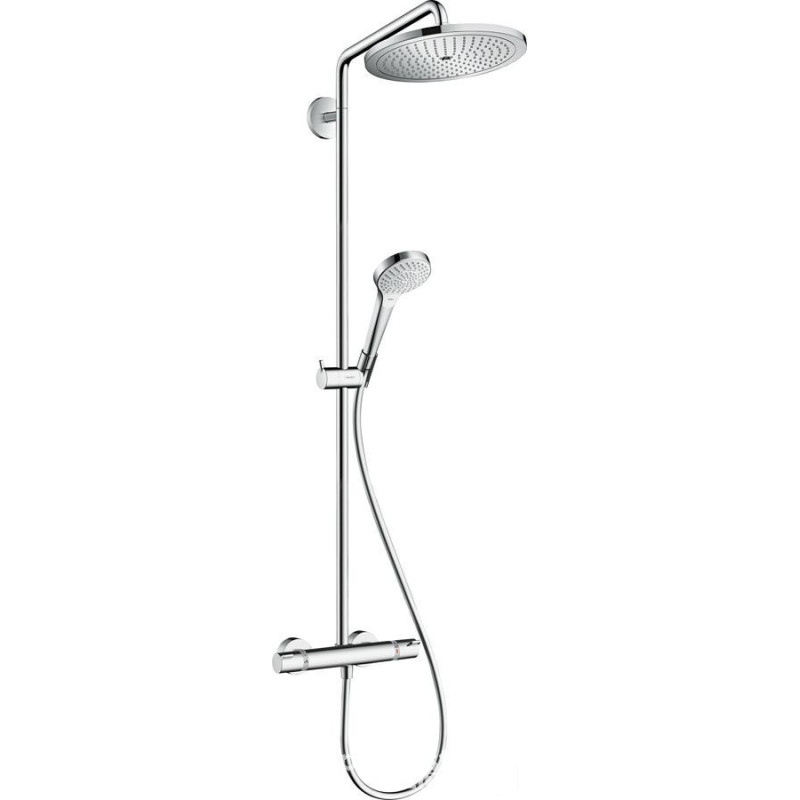Bateria prysznicowa termostatyczna 280 EcoSmart Select 1jet Croma Select chrom Hansgrohe (26794000)