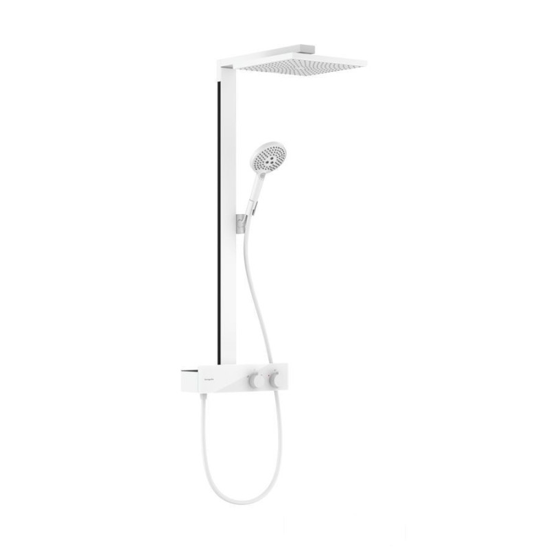 Bateria prysznicowa termostatyczna 300 EcoSmart 1jet Raindance biały mat Hansgrohe (27362700)