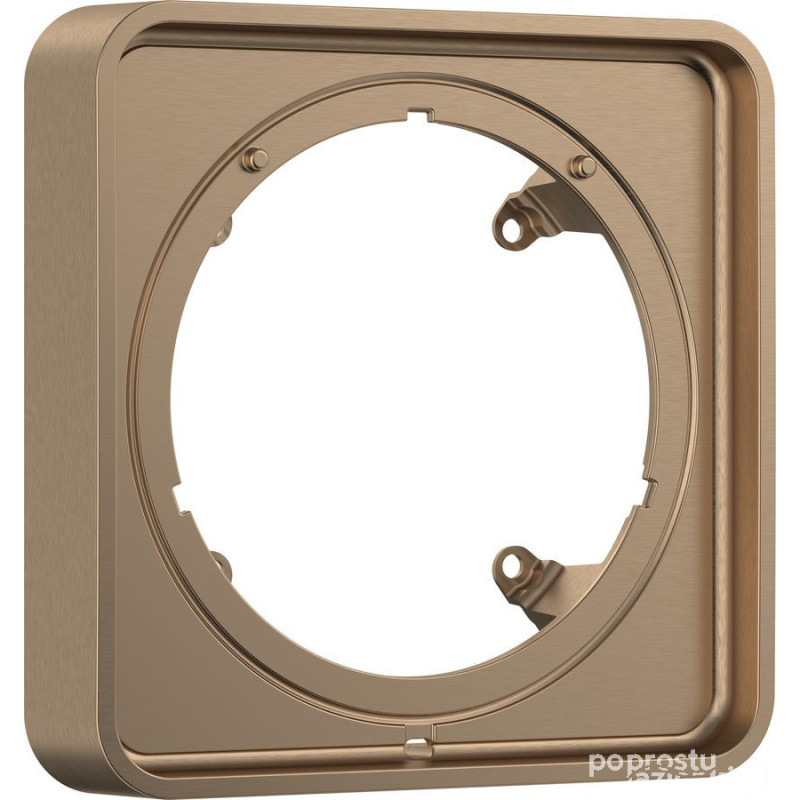 Element montażowy brąz szczotkowany Hansgrohe (13618140)