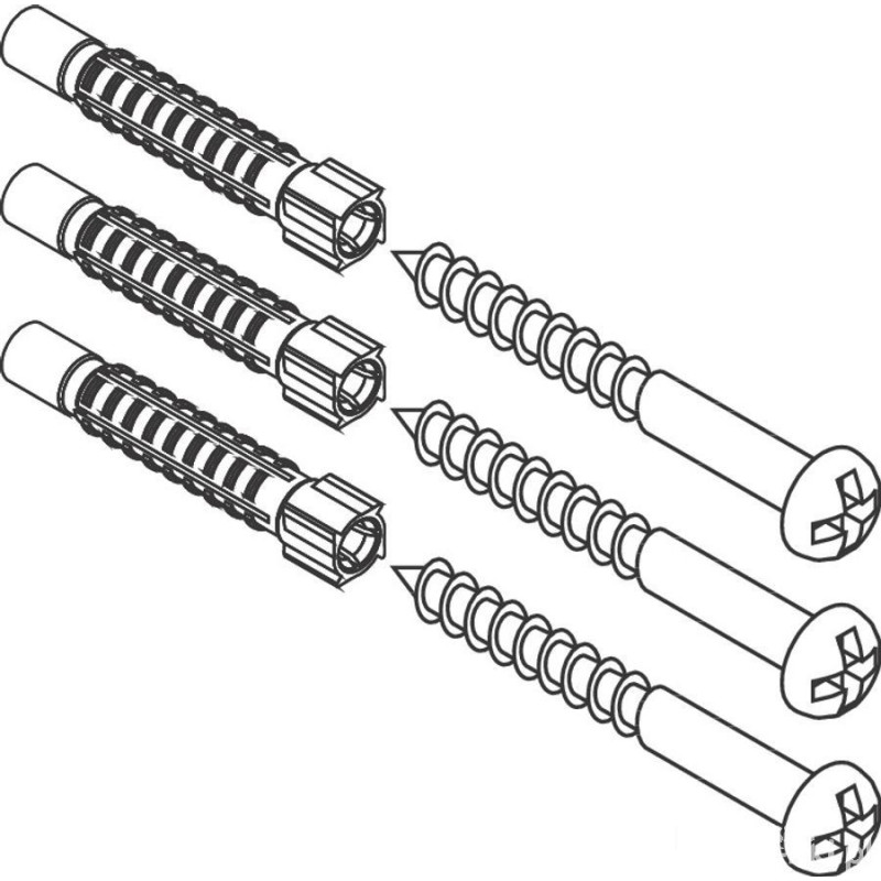 Element montażowy chrom Hansgrohe (94268000)