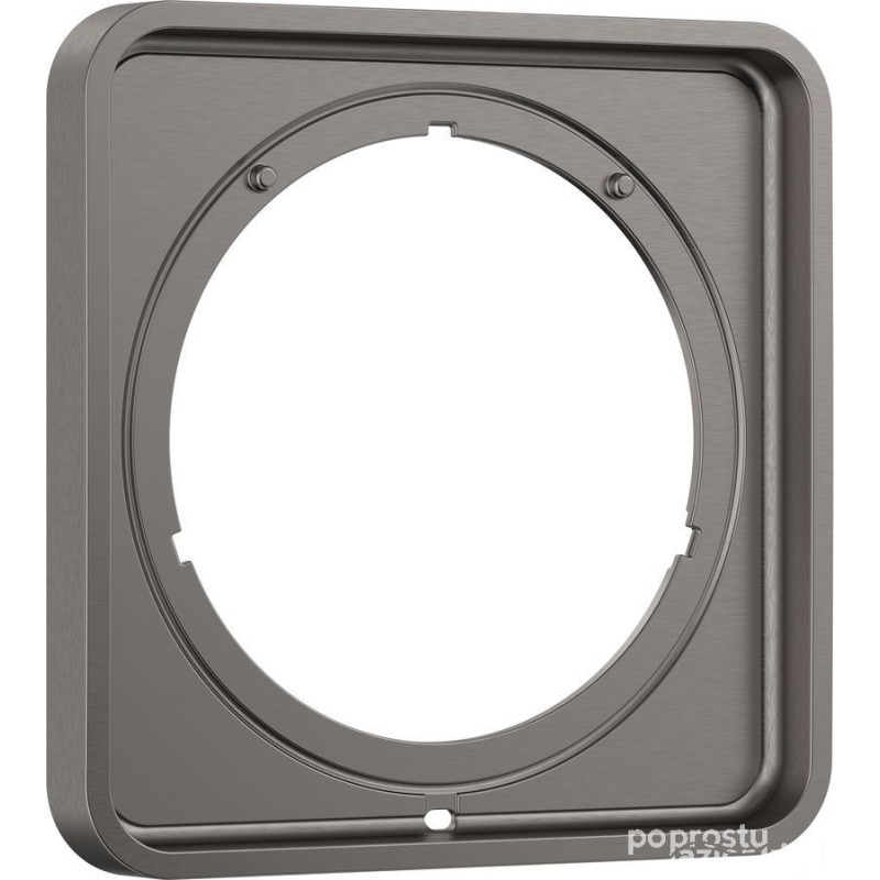 Element montażowy czarny chrom szczotkowany Hansgrohe (13613340)