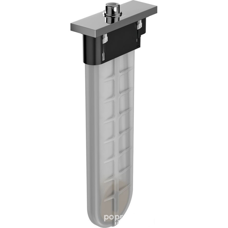 Element zewnętrzny prostokątny sBox chrom Hansgrohe (28010000)