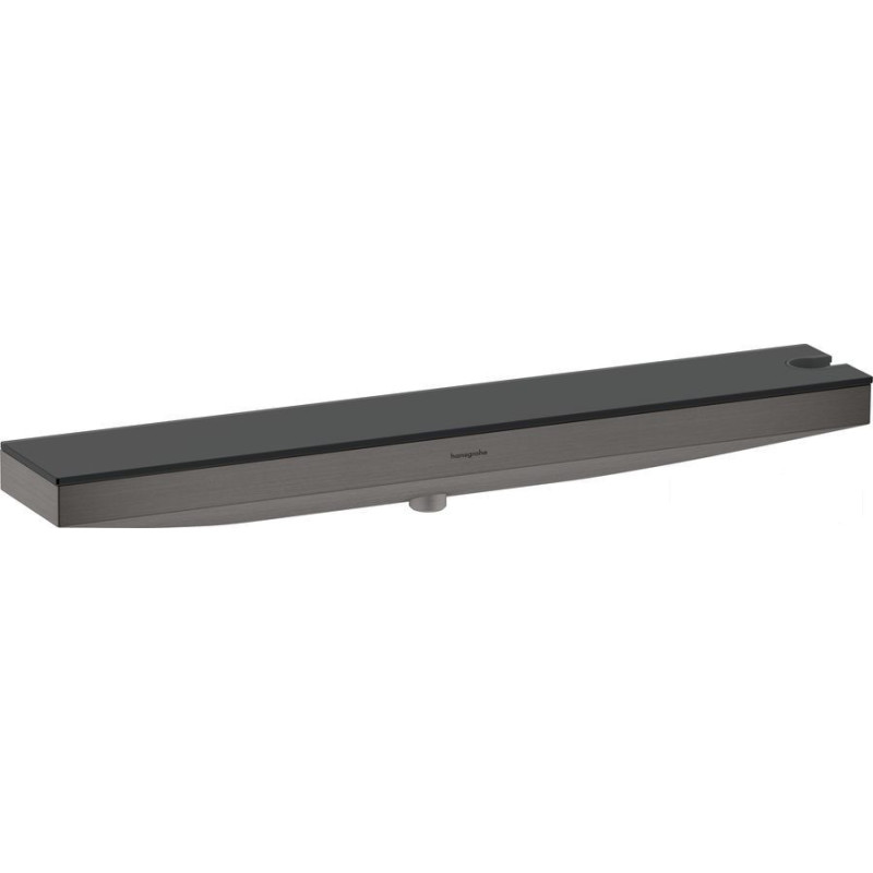 Półka 500 szczotkowany Rainfinity czarny chrom szczotkowany Hansgrohe (26858340)