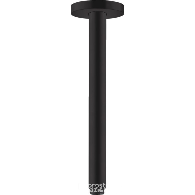 Przyłącze sufitowe S 30 cm czarny mat Hansgrohe (27389670)