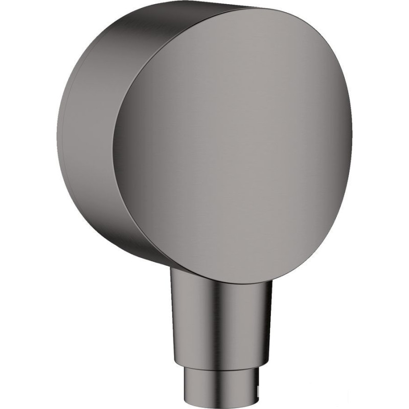 Przyłącze węża FixFit czarny chrom szczotkowany Hansgrohe (26453340)