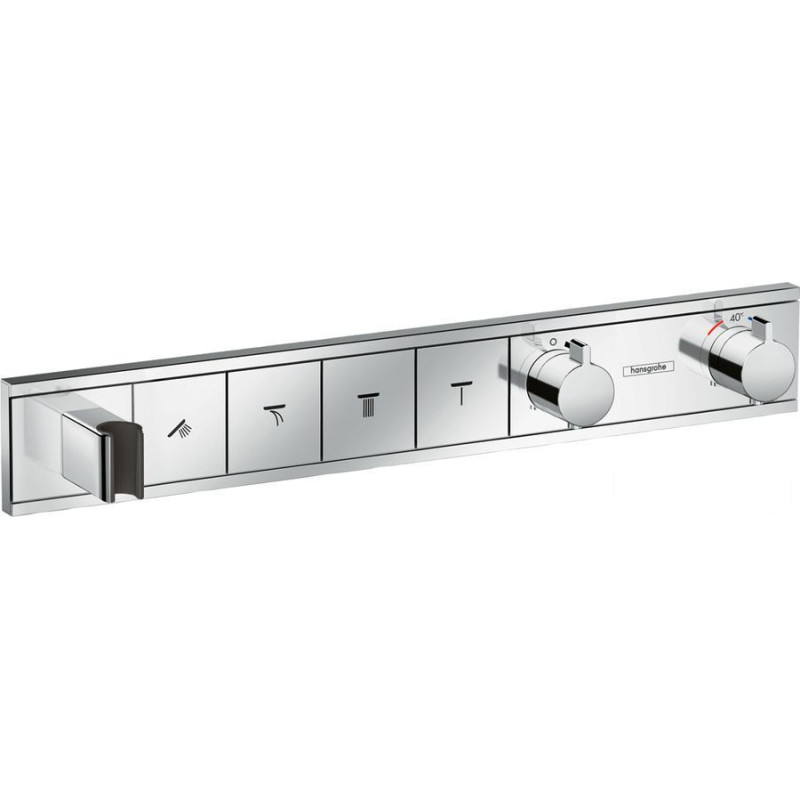 Bateria prysznicowa termostatyczna podtynkowa RainSelect chrom Hansgrohe (15357000)
