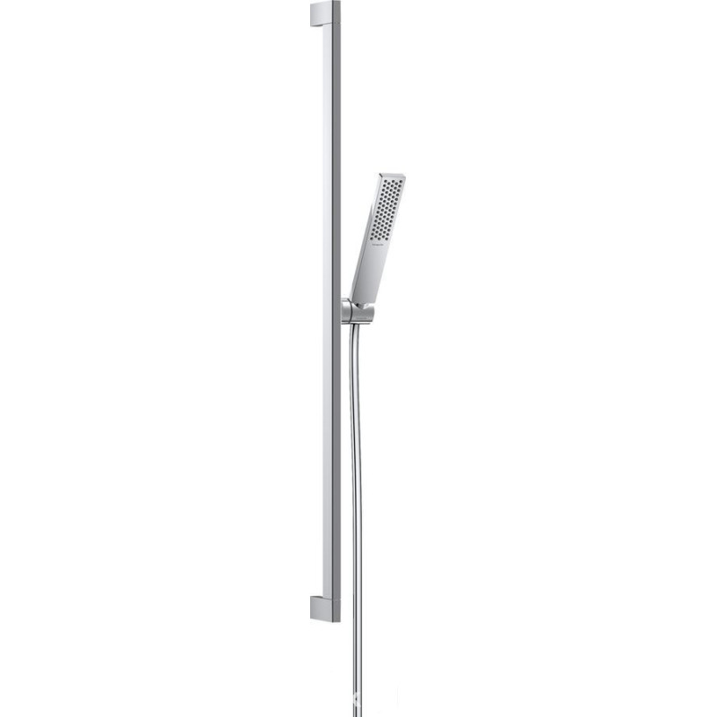 Zestaw prysznicowy 100 1jet EcoSmart z drążkiem 90 cm Pulsify E chrom Hansgrohe (24380000)