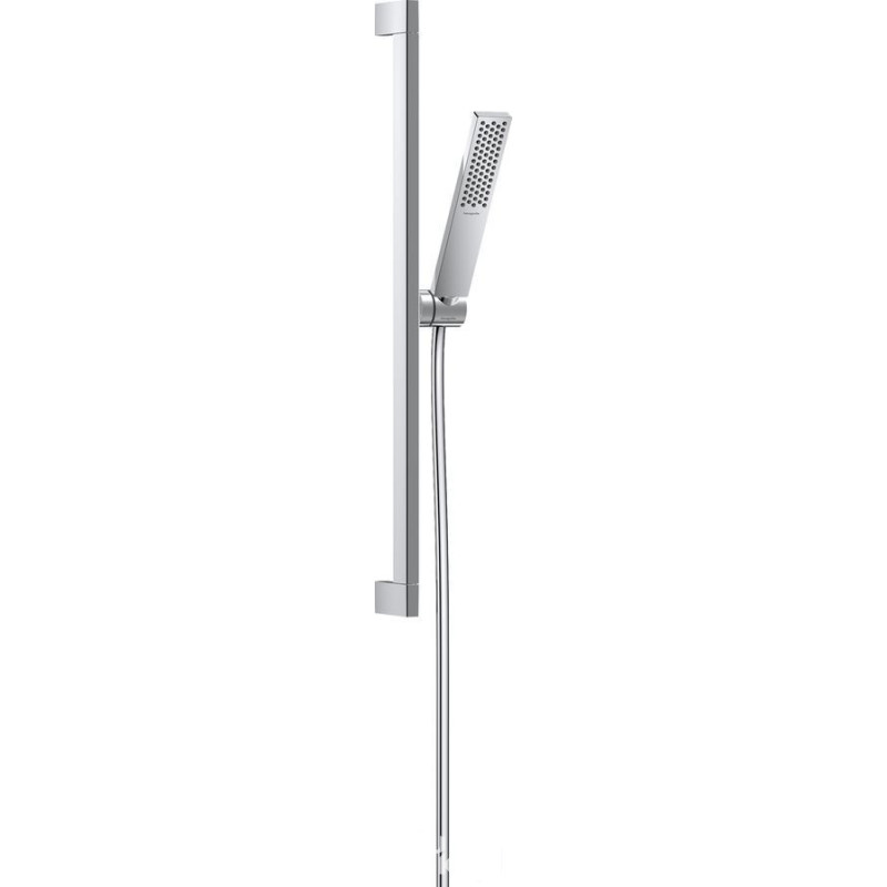 Zestaw prysznicowy 100 1jet EcoSmart+ z drążkiem 65 cm Pulsify E chrom Hansgrohe (24371000)