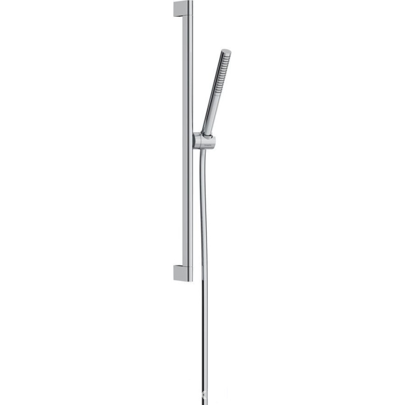 Zestaw prysznicowy 100 1jet EcoSmart+ z drążkiem 65 cm Pulsify S chrom Hansgrohe (24373000)