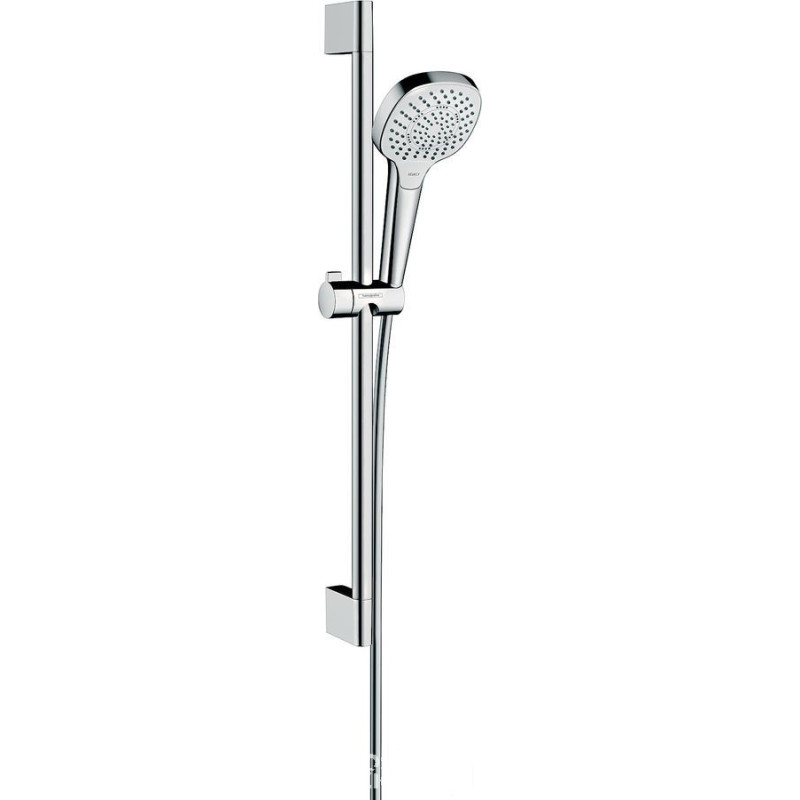 Zestaw prysznicowy 110 Multi EcoSmart z drążkiem 65 cm Biały/Chrom Croma Select E Hansgrohe (26581400)