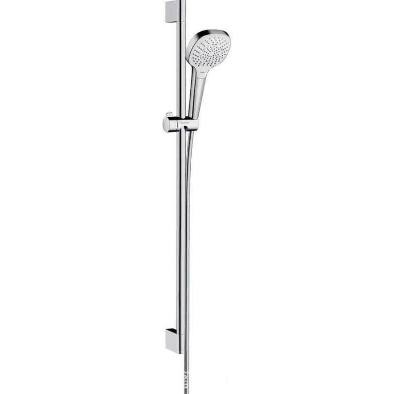 Zestaw prysznicowy 110 Multi EcoSmart z drążkiem 90 cm Biały/Chrom Croma Select E Hansgrohe (26591400)