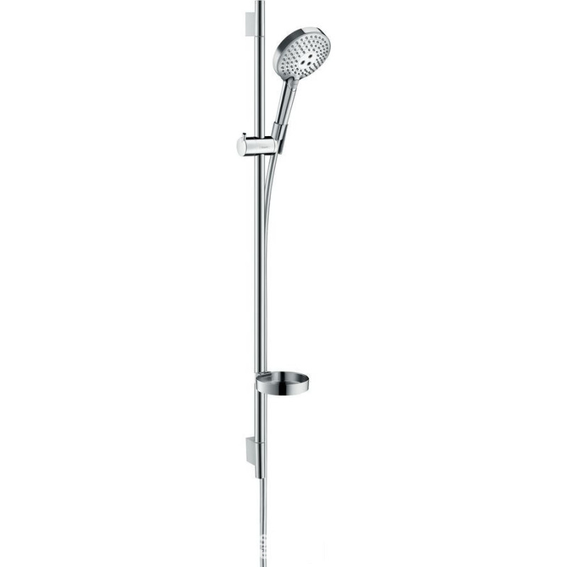 Zestaw prysznicowy 120 3jet PowderRain z drążkiem 90 cm Raindance Select S chrom Hansgrohe (27667000)