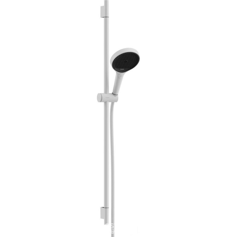 Zestaw prysznicowy 130 3jet EcoSmart z drążkiem S Puro 90 cm PushSlider i tekstylnym wężem Hansgrohe (28744700)