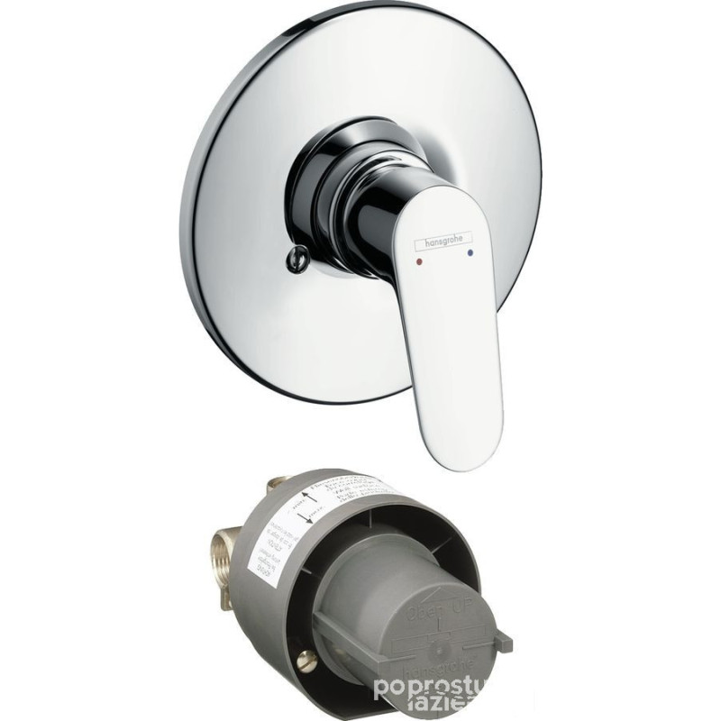 Zestaw prysznicowy podtynkowy Focus chrom Hansgrohe (31966000)