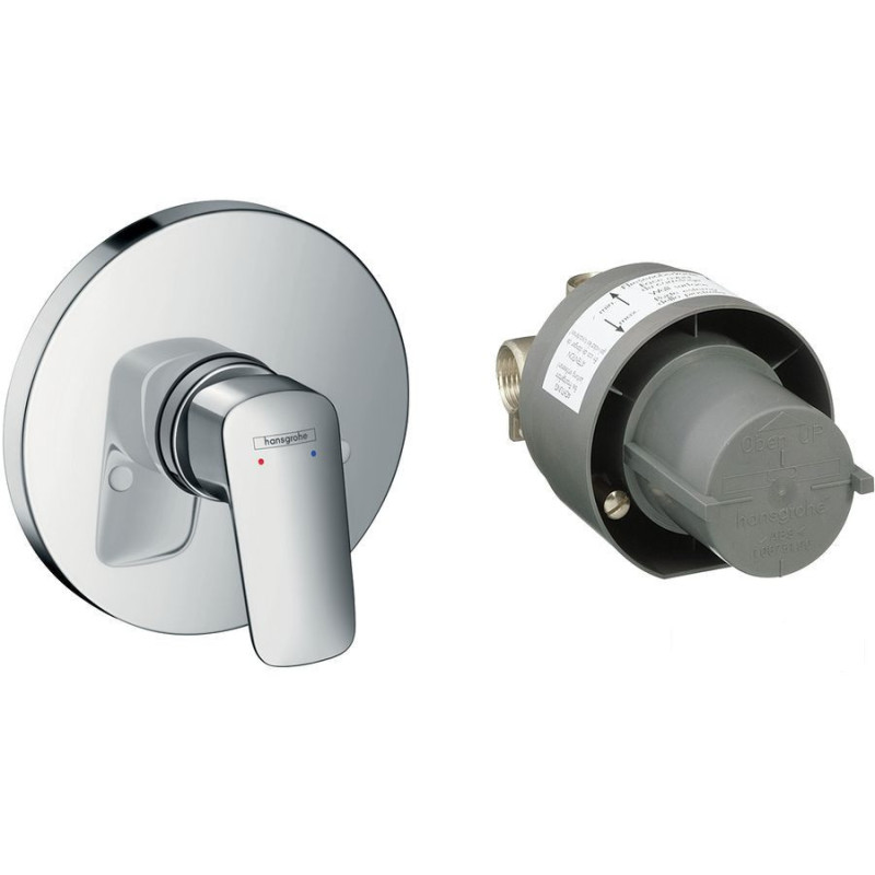 Zestaw prysznicowy podtynkowy Logis chrom Hansgrohe (71666000)