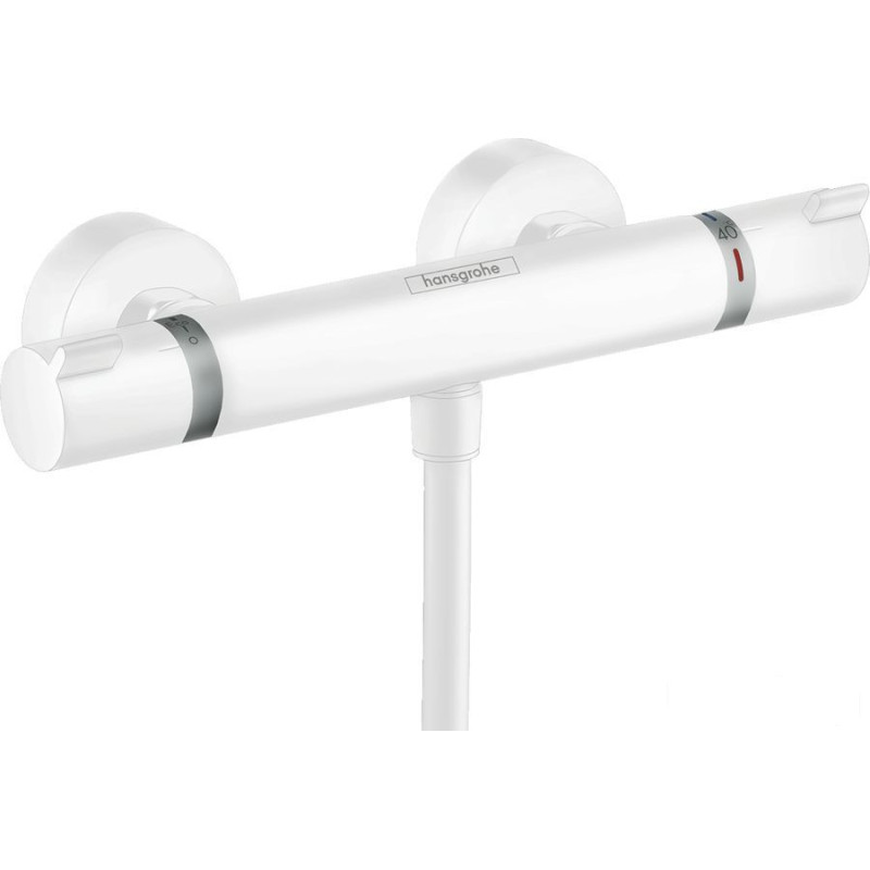 Bateria prysznicowa termostatyczna Ecostat Comfort biały mat Hansgrohe (13116700)