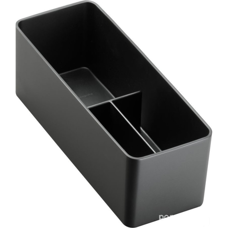 Duży pojemnik podstawowy 90/220 IntraStoris czarny mat Hansgrohe (54226670)