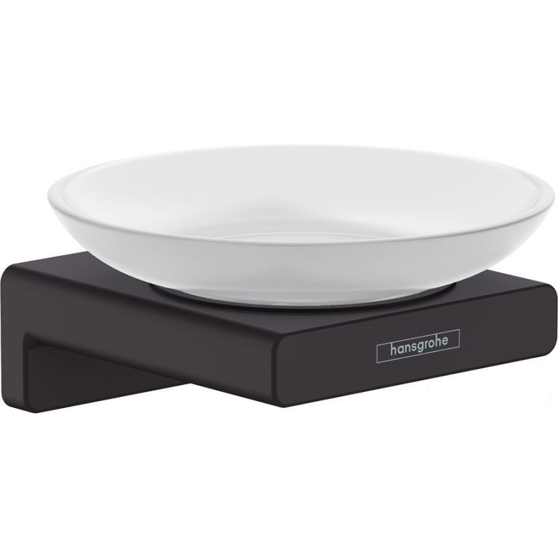 Mydelniczka AddStoris czarny mat Hansgrohe (41746670)