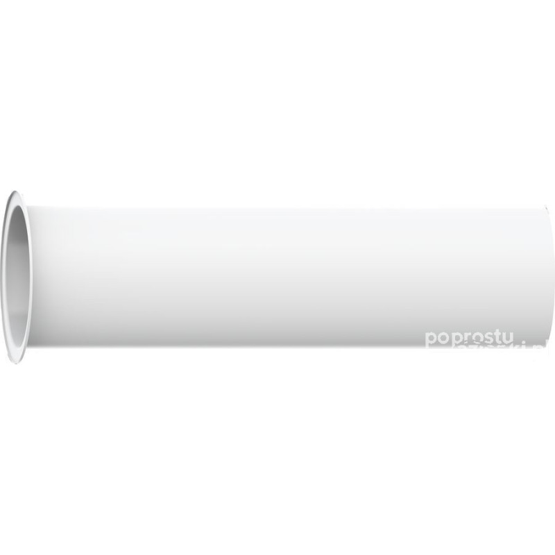 Rura prosta z obrzeżem 300 mm biały mat Hansgrohe (53428700)