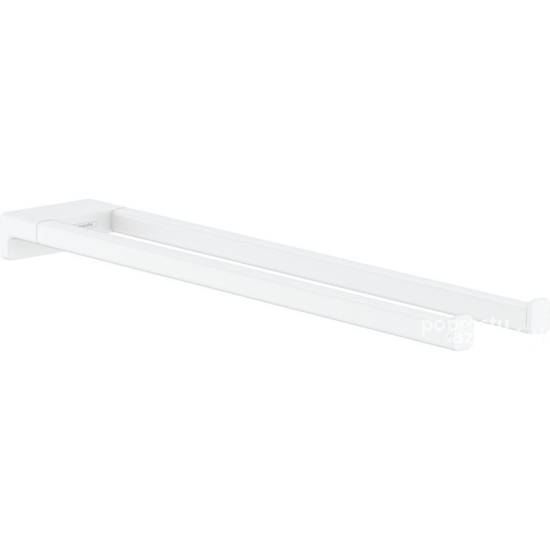 Wieszak AddStoris biały mat Hansgrohe (41770700)