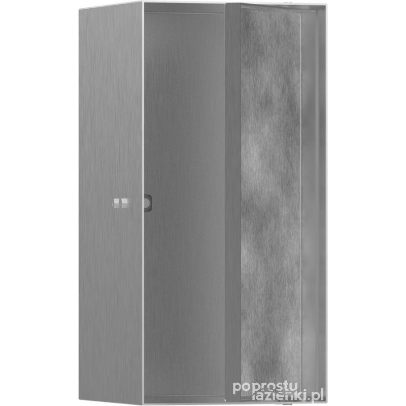 Wnęka ścienna 300/150 stal szczotkowana XtraStoris Hansgrohe (56088800)