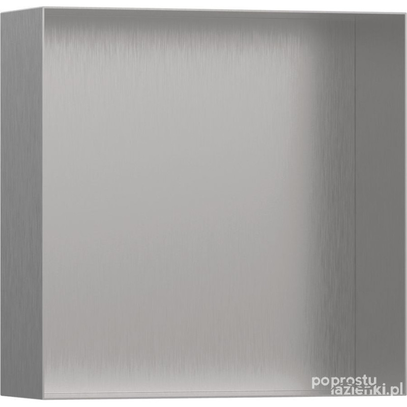 Wnęka ścienna 300/300 stal szczotkowana XtraStoris Hansgrohe (56073800)
